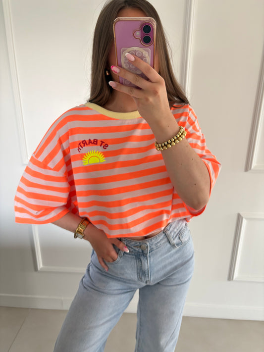 T-shirt St Barth orange