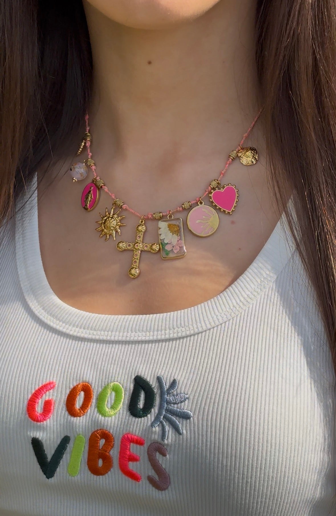 Collier à breloques Eryne