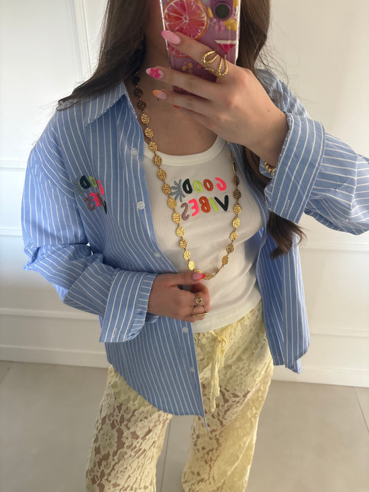 Chemise Good Vibes